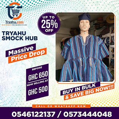 Premium Ghanaian Smock Collection � Buy Fugu & Batakari at Tryahu
